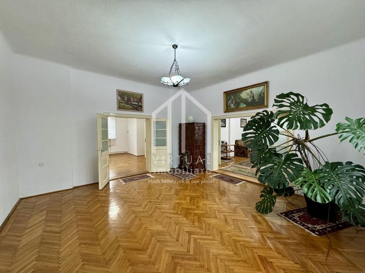 Apartament si spatiu comercial in zona centrala, 150mp utili, garaj