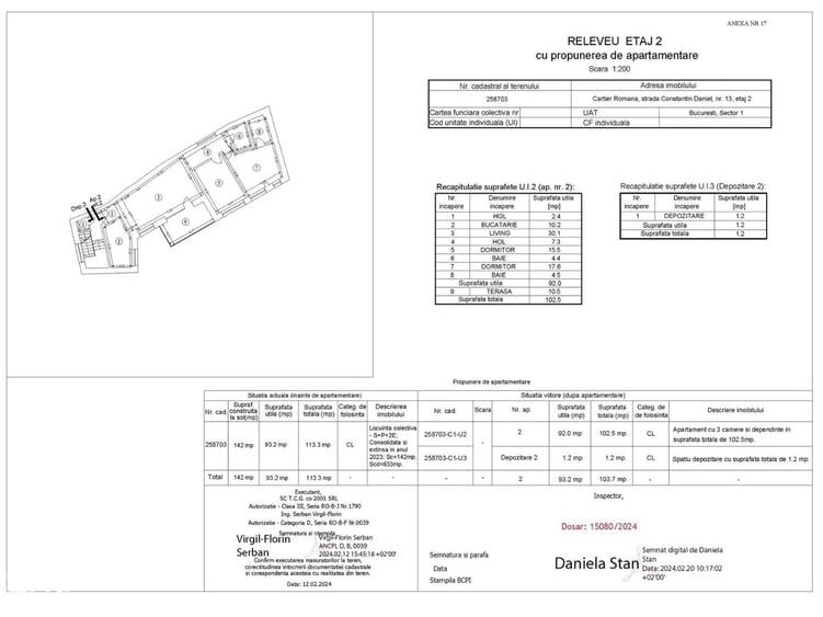 For Rent | Premium 3-Room Apartment | 93 sqm | Terrace | Piața Romană