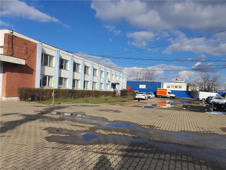 Hala depozitare/productie 214mp,birouri 150mp,cu acces tir in zona Ind.Est