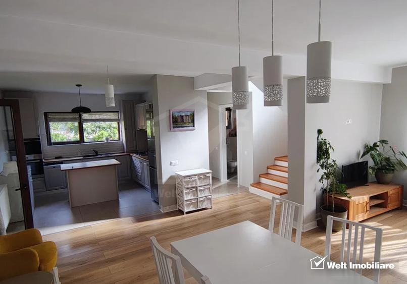 Duplex la cheie, 4 camere, 110 mp utili, 335 mp teren, Floresti, zona Terra