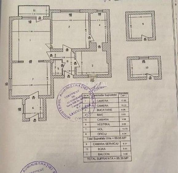 Apartament 3 camere - semidecomandat-zona Bulevardul Grivita - 6