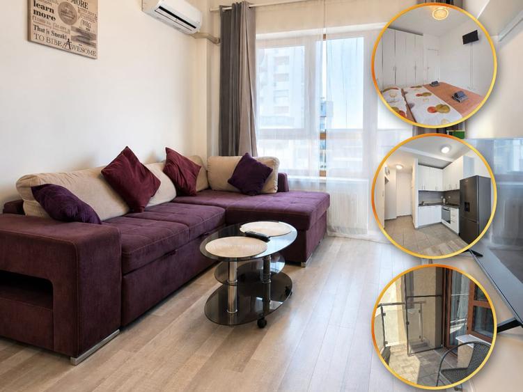 Apartament 2 camere | 4 min Metrou Mihai Bravu | Bloc nou | Centrala