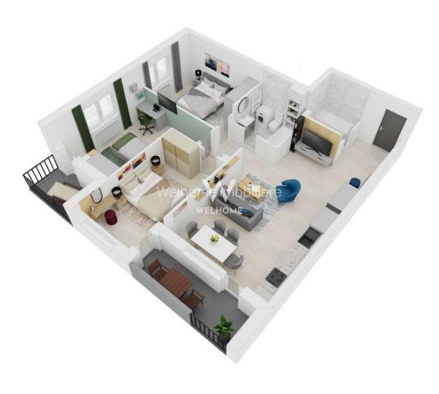 Apartament INTABULAT LA CHEIE, 4 camere, Sibiu - 1
