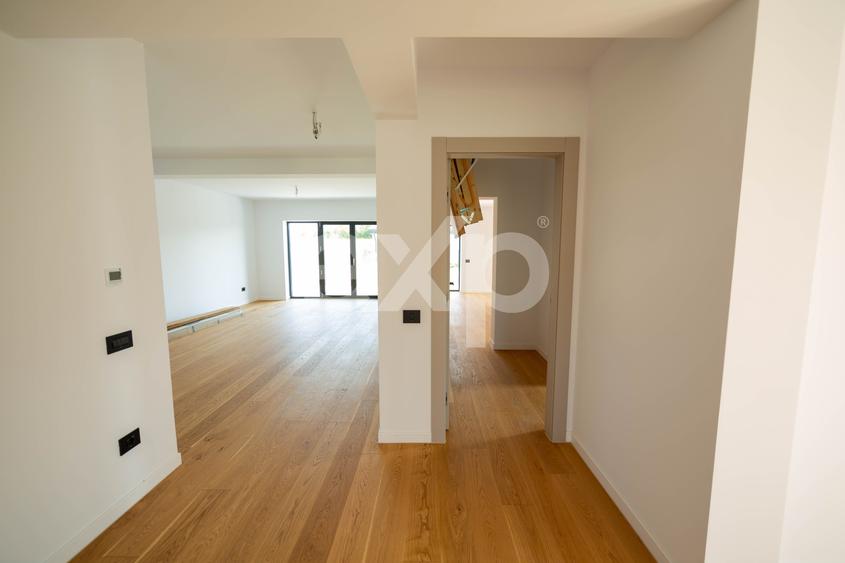 CASĂ INDIVIDUALĂ MODERNĂ ÎN STUPINI-500 mp teren