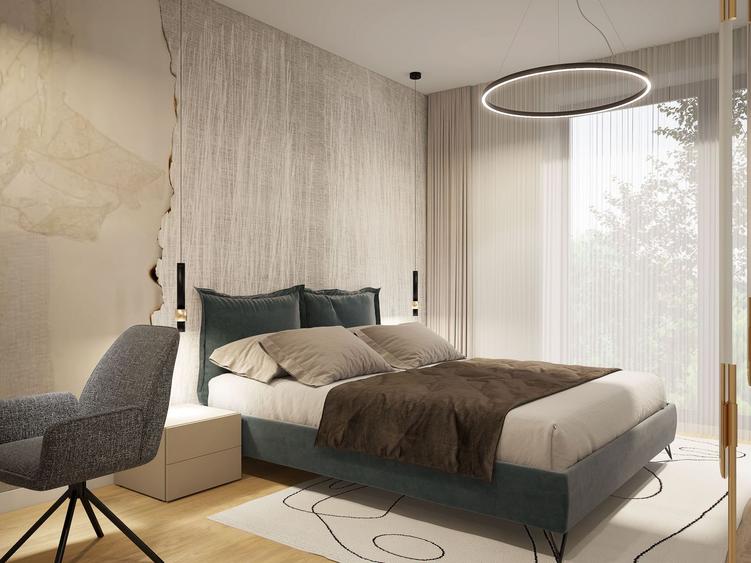 Apartament elegant Dorobanti cu terasa privata si design contemporan