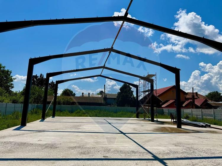 Oportunitate investițională Hală 486 mp, teren 1000 mp, Moara Vlasiei