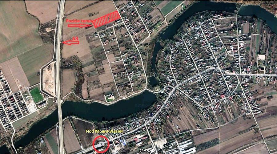 Vanzare teren Moara Vlasiei, 13.000 mp, comision 0% - 2