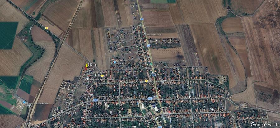 Teren intravilan Sanandrei - 650 mp.