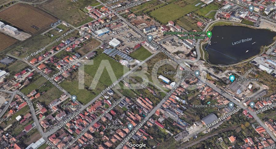 Teren 4954 mp pentru locuinte colective S+P+3E+ER/M zona Piata Cluj