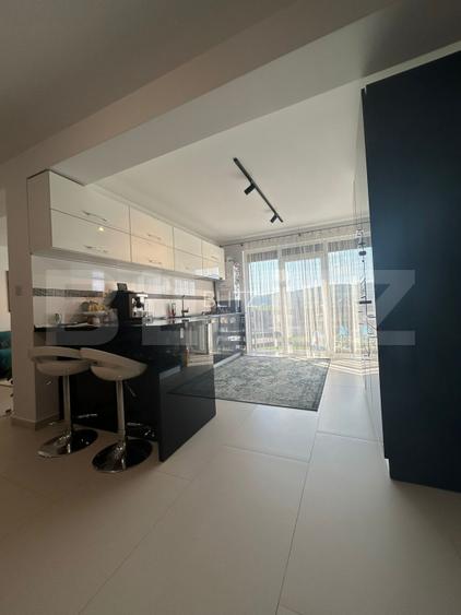 Apartament tip duplex, 100 mp, 4 camere, mobilat modern, curte + parcare Gherla - 5