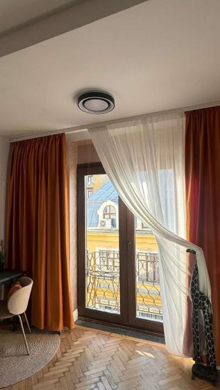 Garsoniera premium cu vedere spre zona Cismigiu | 37 mp | Balcon | Complet mobil