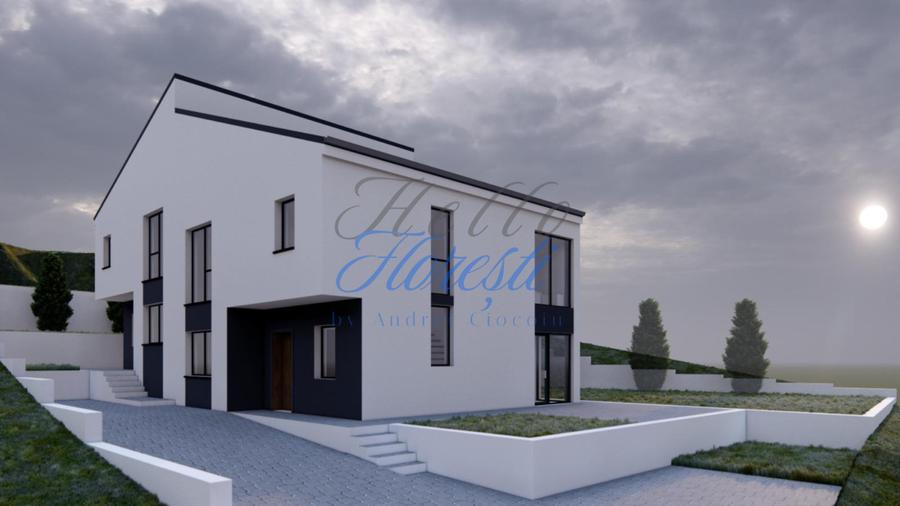 Casa tip duplex, 4 camere Semifinisat + 2 Parcari, 120mp |Dezmir| Cluj