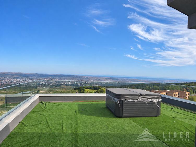 Casa de vânzare în Feleacu | 5 camere, terasă de 95 mp cu jacuzzi