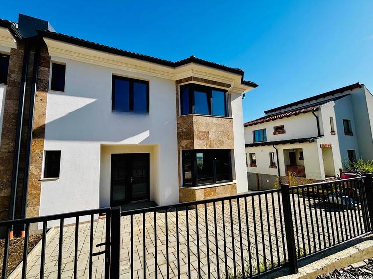 Duplex, 168 mp utili, teren individual 600 mp, 4 dormitoare | sat Gheorgheni