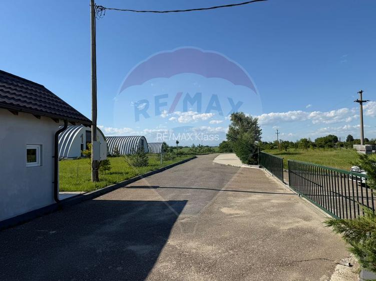 4 HALE INDUSTRIALE INDIVIDUALE SUPRAFATA TOTALA 1.407 mp, Acces DN 1 - 6