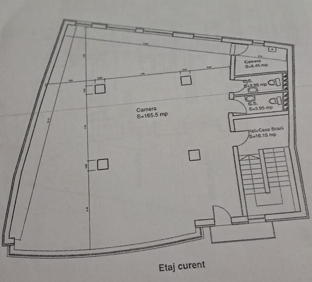 Spatiu de birouri singur pe etaj - Cotroceni-Palat !