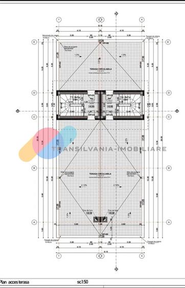 Duplex 202 mp + rooftop 72 mp, curte 180 mp, cartier Voronet