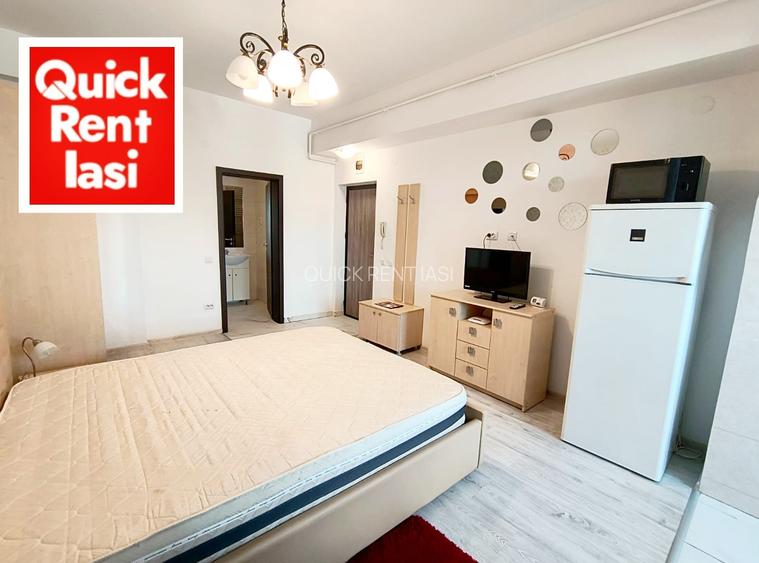 Palas Mall Lazar Residence Garsoniera  De Inchiriat Bloc Nou 400eur - 2