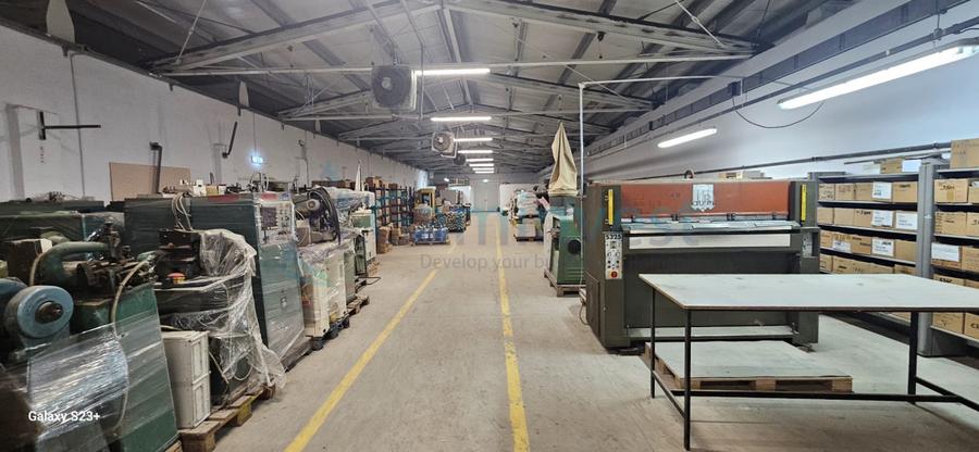Hala industriala modernizată 2200 mp de vanzare in Pecica, Arad