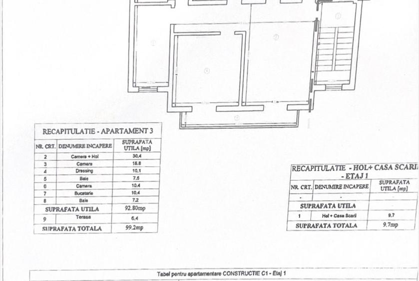 Pachet complet! Ap 4 cam, 2 bai, 100 mp, etaj 1, bloc 2020, parcare + gradina