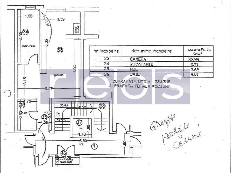 VANZARE | 2 CAMERE | BELLER | DOROBANTI