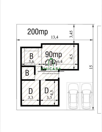 Casă nouă/ 3 camere/ pe parter/eficientă energetic/ Vlădești