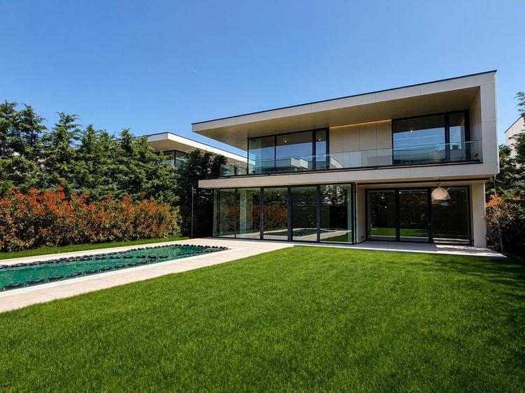 Vilă premium individuala, teren 800 mp, piscină și smart home, Iancu Nicolae