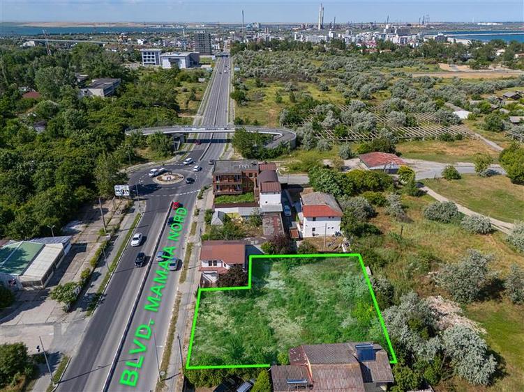 Teren de Vanzare 1000 mp la Bulevard - Mamaia Nord