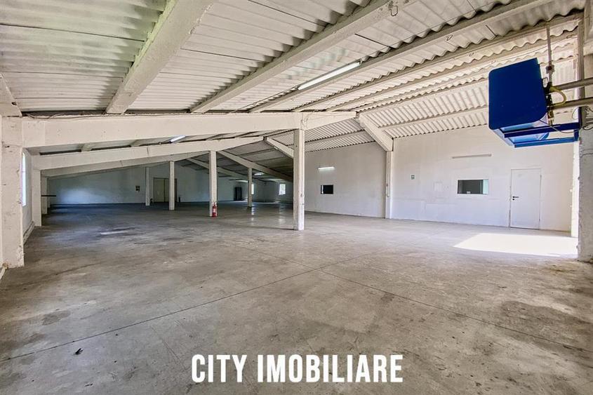 Hala industriala, S-580 mp., curent 3 fazic, 15 locuri de parcare, Gilau