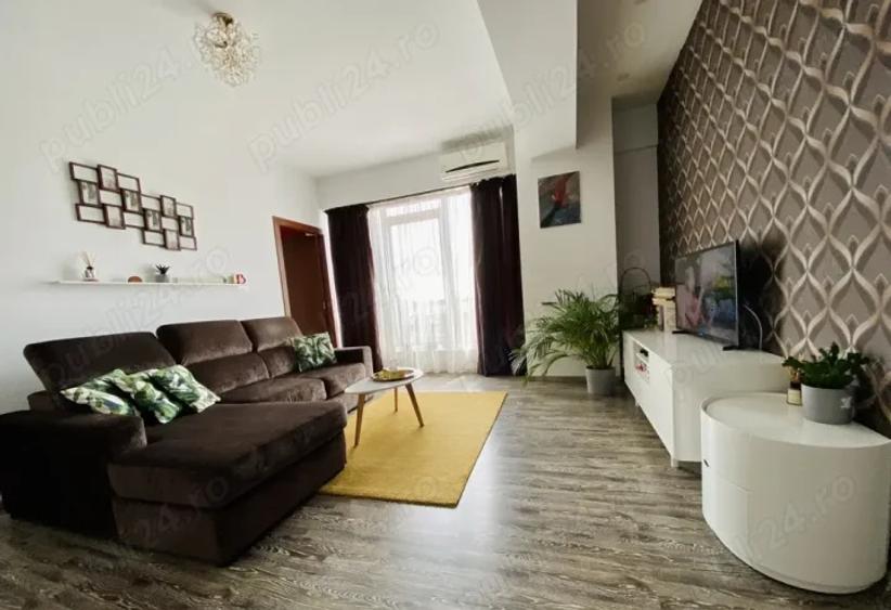 Bucurestii Noi | 2 camere | Balcon | AC | Bloc nou | Centrala Proprie