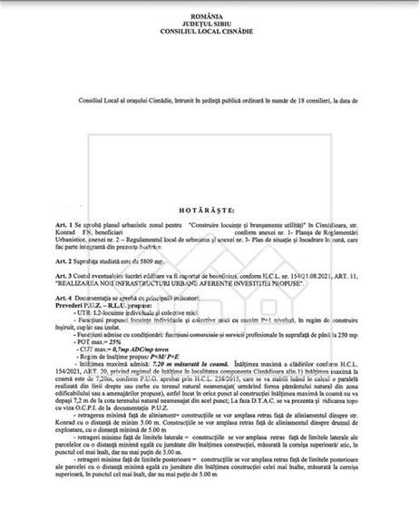 Teren in Cisnadioara - 1255 mp - intravilan, PUZ aprobat - 5