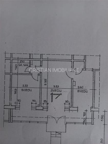 Spatiu comercial, 60 mp, 3 camere, vitrina stradala, zona Centrala - 7