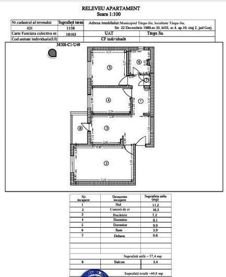Apartament 3 camere Tg.Jiu - 8