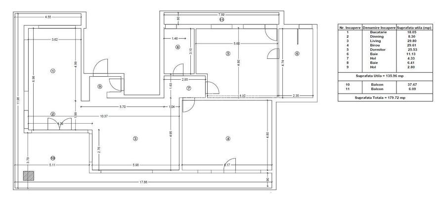 Penthouse Herastrau - 1