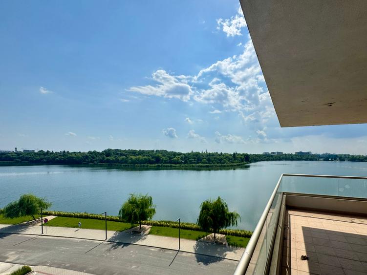 Apartament Lebada Lake Residence Vedere Panoramica Bloc Finalizat Super Terasa