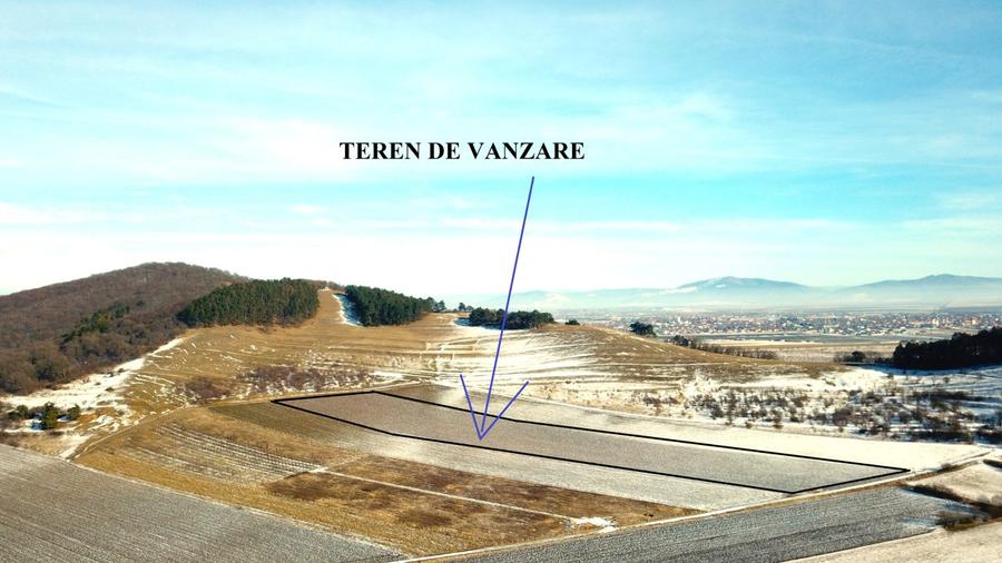 Teren in Sanpetru zona Lempes, retras cu panorama deosebita