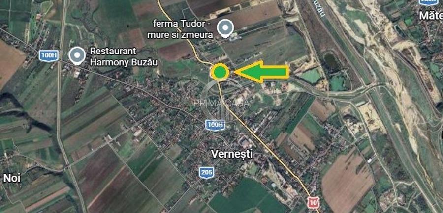 Oportunitate de investitie in Vernesti/BZ! Spatiu comercial – teren intravilan - 3