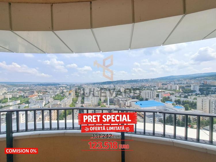 Pret Special! Apartament 1 camera bloc nou, etaj 21!