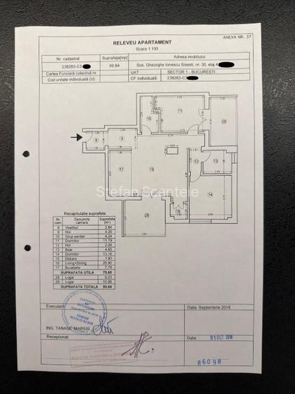 Apartament 3 camere, Sisești, Sector 1 - mobilat și utilat complet - 15