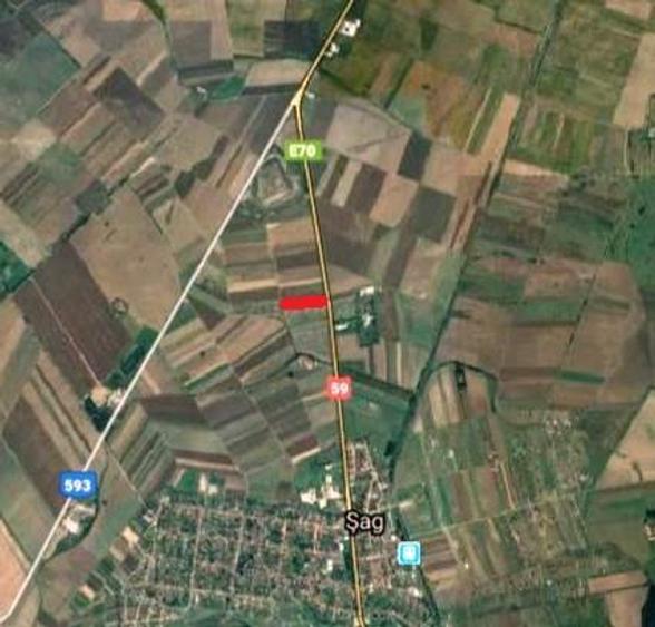 Teren Sag, jud. Timis de vanzare