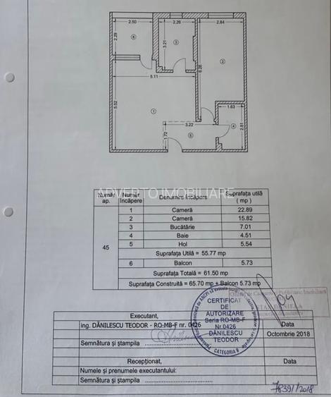 Vânzare apartament 2 camere cu parcare zona Mihai Bravu - 11
