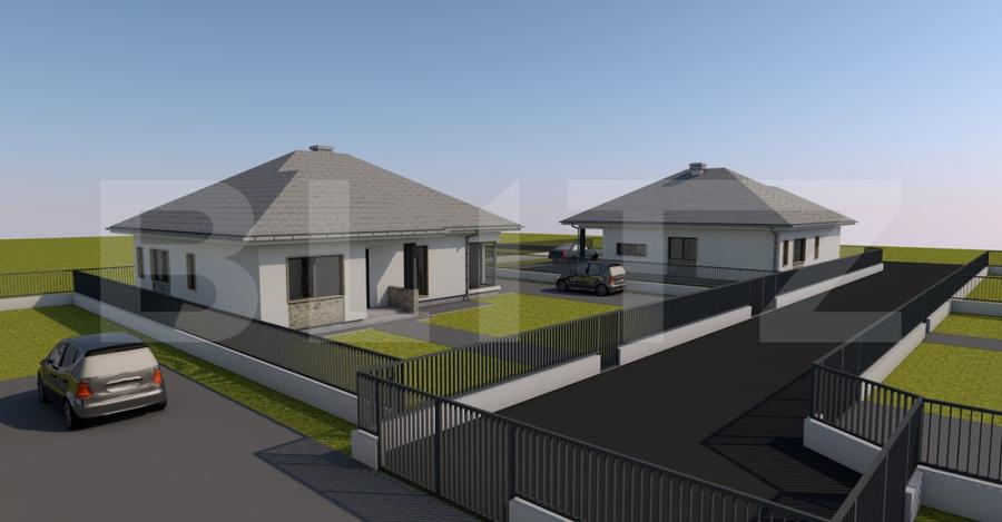 Casa Individuala de vanzare, 3 camere, 120 mp, zona Aerodrom
