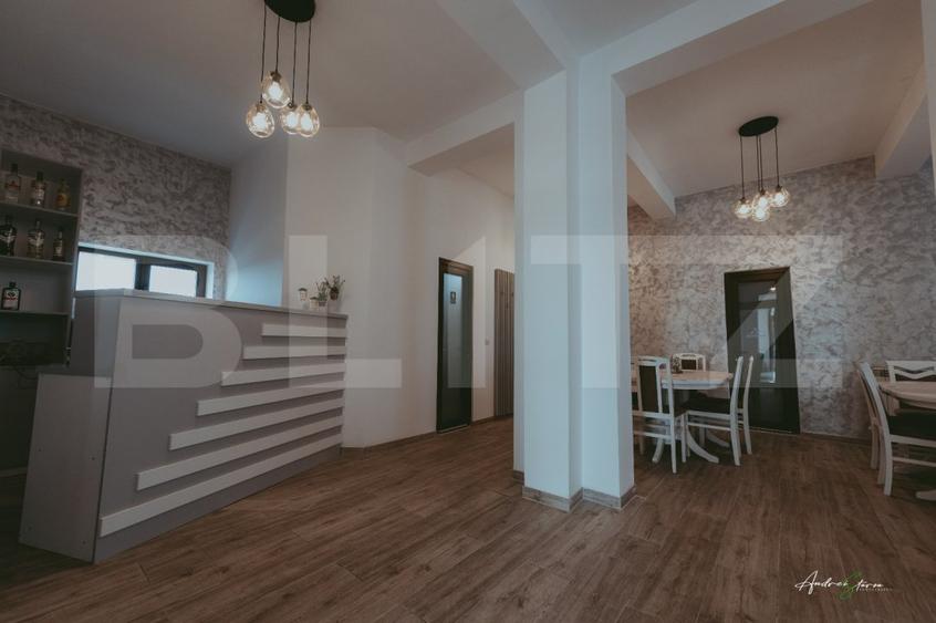 Pensiune D+P+2E cu restaurant + terasa, excelent poziționată în stațiunea Rânca