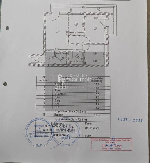 Apartament 3 camere etaj 2 - Berceni - Metalurgiei /Postalionului - 3