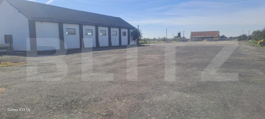 Hală industrială 370 mp + teren 10.000 mp | DN72 Suta Seaca