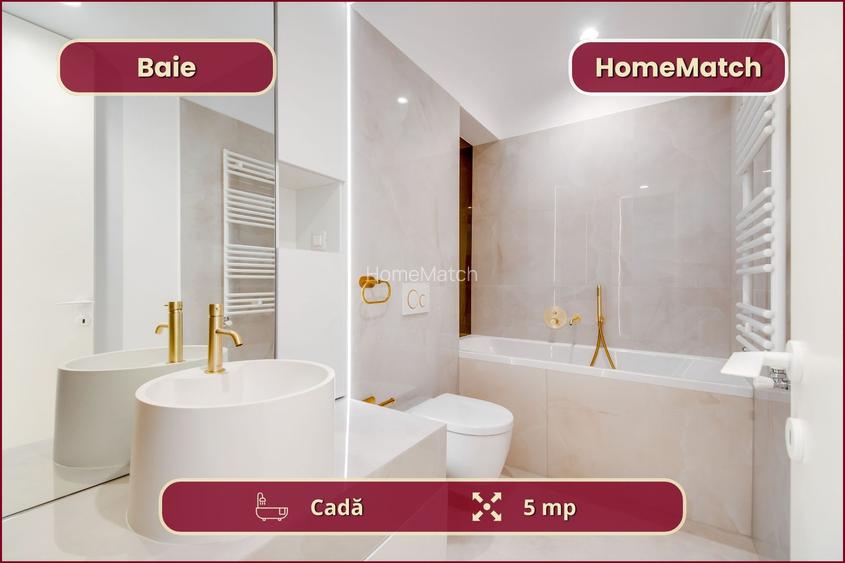 Cortina North || 2 camere || Amenajat cu designer || Comision 0% - 9