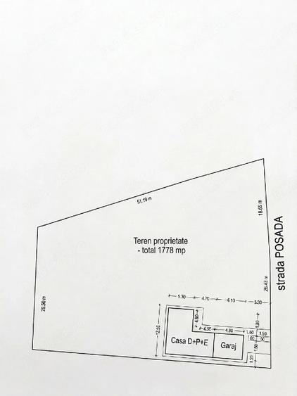 Vanzare! Constanța Zona Kamsas | Teren 1.778,8 mp + Vilă D+P+E