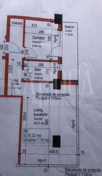 Apartament 4 camere de vanzare in Centru, Cluj Napoca
