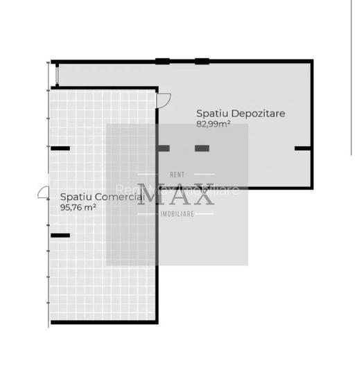 Spațiu comercial de închiriat Gheorgheni | 178,75 mp - 2