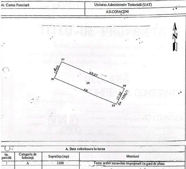 Teren cu livada perfect pentru CASA - 1.200 MP Sat Varlaam, Giurgiu